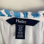 Hatley|Striped Long Sleeve Tiered Dress sz small Blue Photo 3