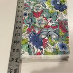 Bedford Fair Women’s Jacket Size 18W Zip High Collar White Floral Butterfly Photo 9