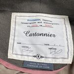 Anthropologie Cartonnier Take the Wheel Green Asymmetrical Zipper Jacket Size M Size M Photo 3