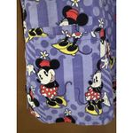 Disney Happy Halloween Mickey Minnie Mouse scrub top size M scrubs Photo 3