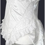 Vintage 70s Intimates Sleepwear White Size M Photo 0