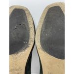 Max Mara Loafers Square Toe Suede Green Flats Women's Size 37 US 6.5 FLAW Photo 11