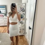 Lulus White Two-Piece Set Photo 3