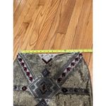 Alice + Olivia Elana Sequin Beaded Gold Embellished Mini Skirt Size 8 Photo 13