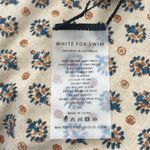 White Fox Boutique  Colorful Halter Bikini Top Sz M Photo 3