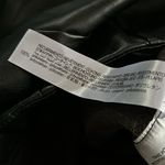 ZARA Black Faux Vegan Leather Leggings Skinny Pants XS Photo 7