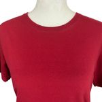 Russell Athletic women's size medium red short sleeve crewneck t-shirt classic Photo 4