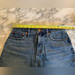 Madewell NWOT The Curvy Perfect Vintage Jean Short Sz 26 broken zipper Photo 6