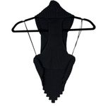 Urban Outfitters NWOT UO Black Millie Knit Cropped Sweater Turtleneck Size M Photo 2