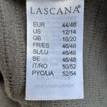Lascana‎ Women's Gray Textured Long Sleeve V Photo 2