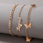 Boutique Gold 3pc Bracelet  Photo 0