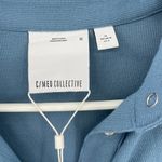 C/MEO COLLECTIVE  First Dance Top Knit Long Sleeve Blue Size Medium NWT Photo 2