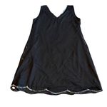 Gatsby Lady London Black Sequin Shift Dress Mini Length Flapper 1920s Size 12 Photo 6