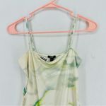 EXPRESS  Tank Top Body Suit Tie Dye Marble Woman’s Small White Photo 2
