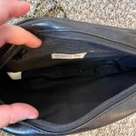 Daniella Bag Vintage Black Vegan Leather Quilted Crossbody Chain Purse Black Photo 9