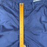 Gap  Women’s Downtown Khaki Pants Navy Blue Size 6 Cropped Classic‎ Chino Photo 11