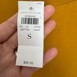 Ann Taylor NWT  Mustard Eylet  Short Sleeve Knit Top Photo 7