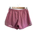 Bcg  Running Shorts Womens Medium Mauve Pink Reflective Athletic Gym‎ Workout Photo 7