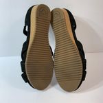 Earth Brand Earth Ficus Gemini Womens Leather Wedge Sandals Slides Size 8.5 M Black Photo 10