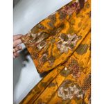 Moulinette Soeurs ‎ Cara Cara Silk Smocked Cold Shoulder Midi Dress Sz 6 Floral Photo 5