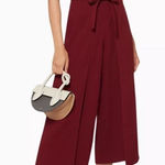 Joie NWT  Mairead Jumpsuit in Garnet 2 Photo 0