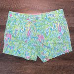 Lilly Pulitzer Callahan Shorts Hops and Pops Holy Grail Print Rare Size 0 Photo 0