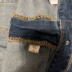 Garnet Hill  Jean Shorts Womens Size 32 Organic Cotton Stretch Denim High Rise Photo 7