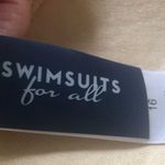 Swimsuit For All Swimsuits For All Pink Blouson Tankini Swim Top Sz 16 Shelf Bra Colorful Hem Photo 3