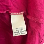 L.L.Bean Cardigan Pink Pleated Pin Tuck Tie Front Open Long Sleeves Sz L EUC Photo 9