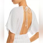 Faithfull the Brand  Coralia Mini Dress in White, Size 4 New w/Tag Retail $209 Photo 5