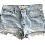 Madewell Relaxed Denim Shorts Cutoffs size 28 Photo 0