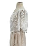 Baltic Born  The Leon White Off Shoulder Maxi Dress Lace Crochet Size XL Photo 7