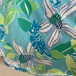 Lilly Pulitzer  Vintage Tropical Parrot Print Halter Swim Tankini Tank Top Size M Photo 3