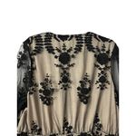 EillyBazar‎ 3XL Black Lace Overlay Beige Lined Dress Victorian Vibes Whimsigoth Tan Size undefined Photo 10