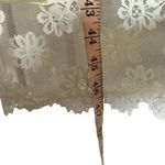 Vintage 70s Cream All Over Lace 3/4 Sleeve Wedding Dress Modest Floral Floral Photo 7