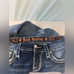 Rock Revival  Ena Dark Blue Skinny Jeans 27 Photo 5