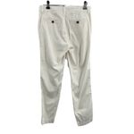 J Crew Factory Women Sunwashed Slim Chino Pants White Size 00 Style F3176 White Photo 2