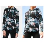 Marc New York  Floral Hoodie Sweater Photo 1