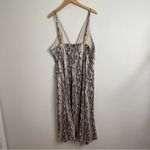 Jennifer Lopez  Midi Dress Faux Snakeskin Size XXL Photo 5
