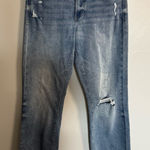 Lucky Brand Women's Easy Rider Mid-Rise Bootcut Medium Wash Distress 6/28x32 Photo 0