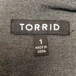 Torrid Charcoal Gray Gothic Fitted Military Suit 1 Photo 6