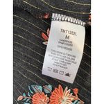 Miss Me  Western Blouse Shirt‎ Medium Long sleeve Western Metallic Floral Viscose Photo 5