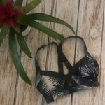 L’urv Designer Women’s Sportswear Palm Leaf Print Sports Bra Size Small Photo 2