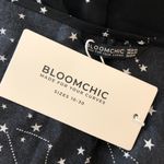 Bloomchic Star Print Adjustable Straps Pocket Cami Night Dress Black 22 Photo 5