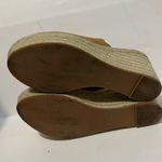 Kate Spade Toby Suede Tan Espadrille Wedge Sandal Size 7.5 Photo 7
