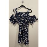 LC Lauren Conrad MI AMI Floral Wrap Mini Dress Photo 3