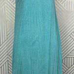 Marimekko Kissi‎ Sleeveless Polka Dot Tank Dress Turquoise Size US Small Green Photo 0