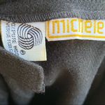 Vintage 80’s does 40’s black 100% wool midi skirt xs Photo 5