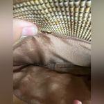 Tusk Woven Tan Shoulder Purse. Photo 4