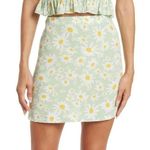 Elodie  Floral Green Skirt Medium D Photo 0